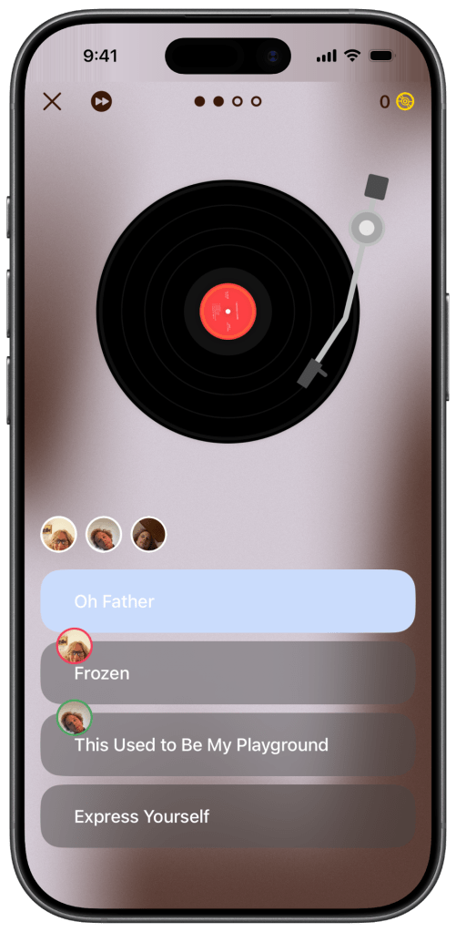BopSesh Mode Guessing View before the correct guess is revealed
